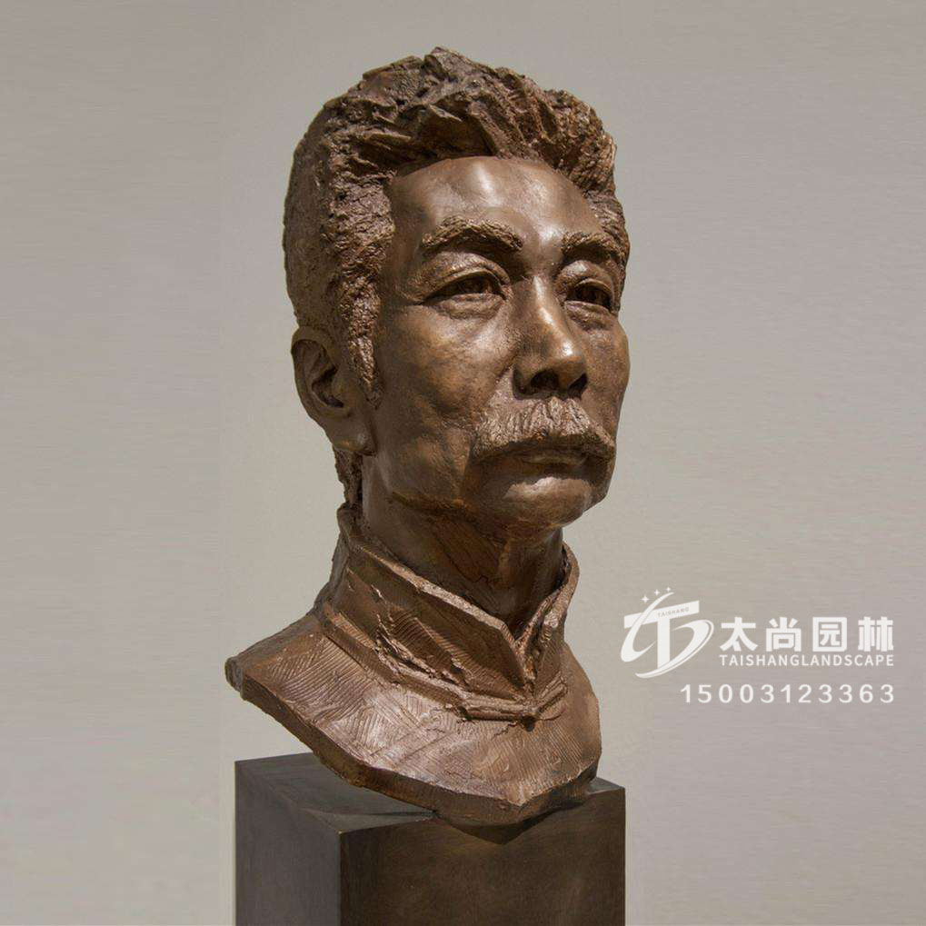 鲁迅雕塑，，，，校园雕塑
