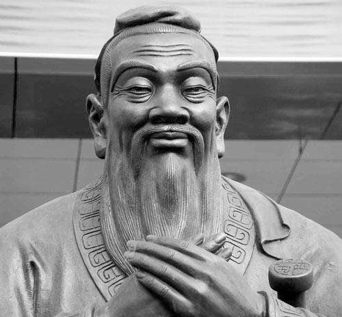 5米孔子雕像-学？？？？？鬃拥袼-校园文化孔贤人雕像